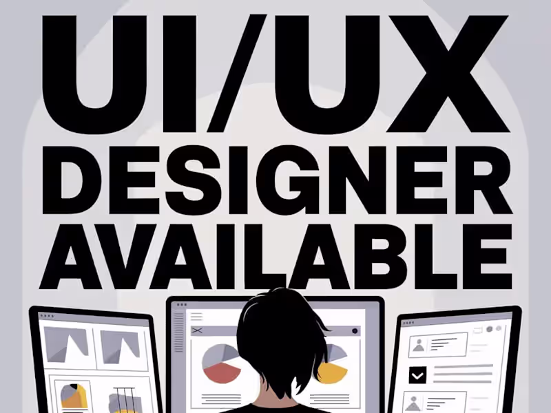 Cover image for Mobile app and Web design using figma.