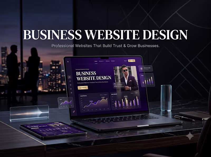 Cover image for Custom Business Website Design