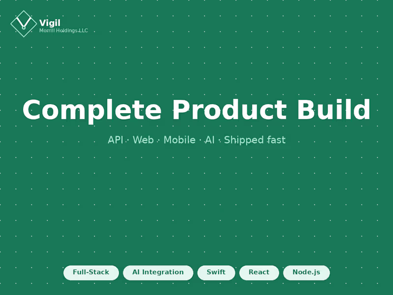 Cover image for Complete Product Build