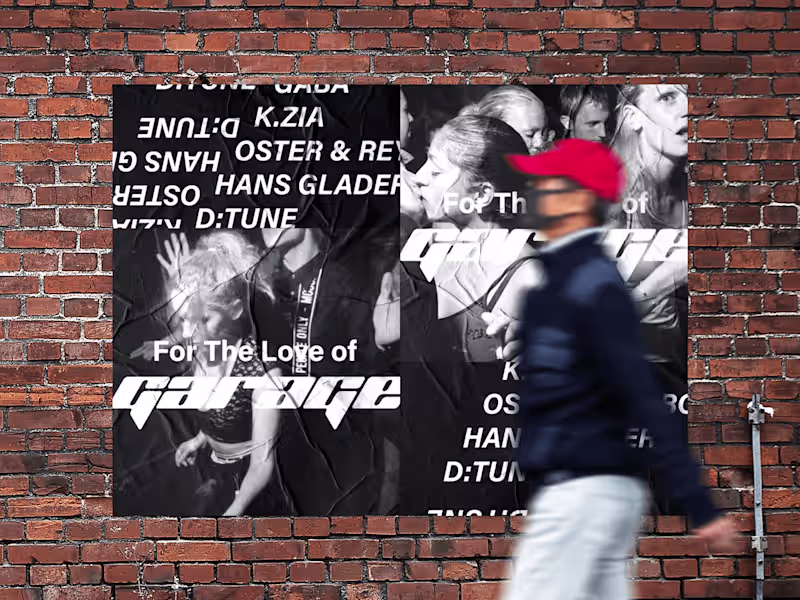 Cover image for FOR THE LOVE OF GARAGE / Creative Direction + Brand