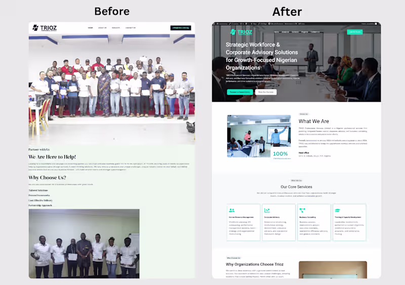 Cover image for WordPress Website Redesign
