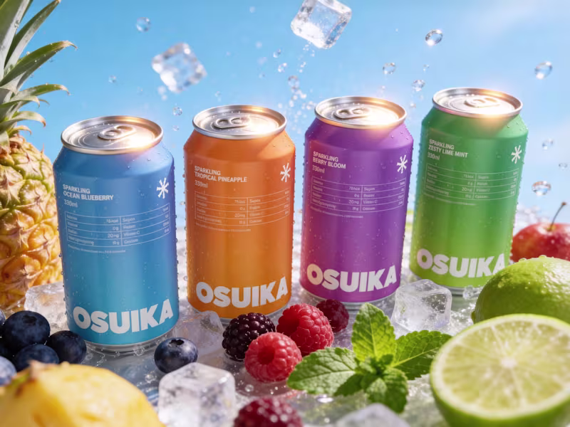 Cover image for Osuika Beverage - Packaging Redesign