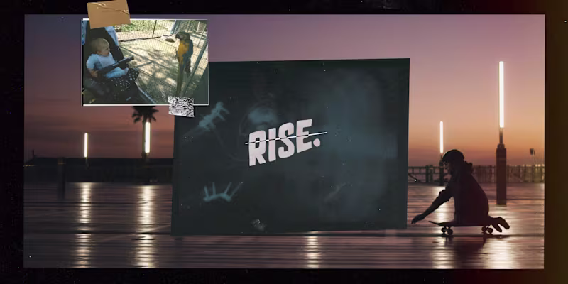Cover image for RISE - ROBERT GLOVER