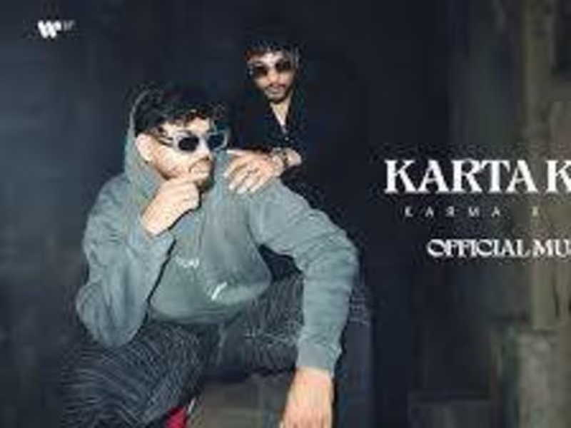 Cover image for KARTA KYA HAI - KARMA X RAFTAAR | Official Music Video | 2024 -…