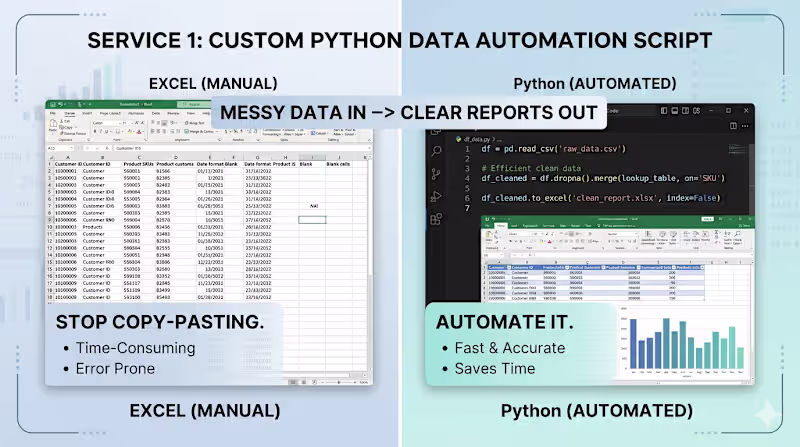 Cover image for Custom python data automation