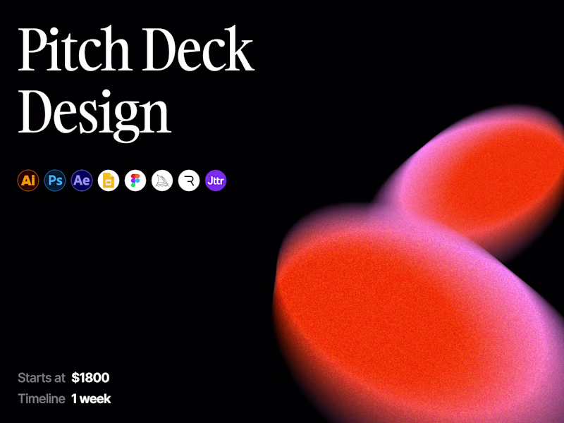 Cover image for Pitch Deck Design