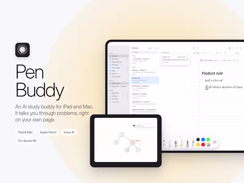 Cover image for Pen Buddy App Development and Launch