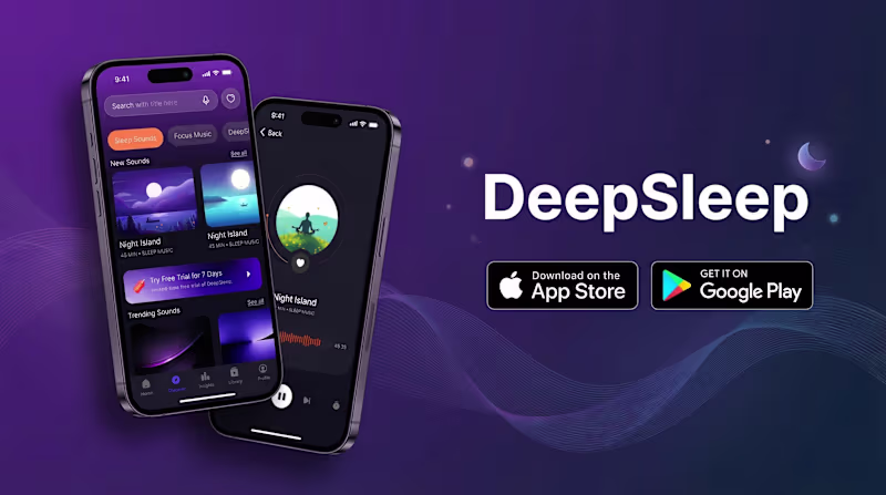 Cover image for DeepSleep – Mindfulness & Sleep