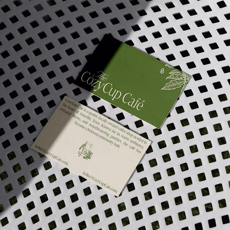 Cover image for CozyCup Café | Brand Identity