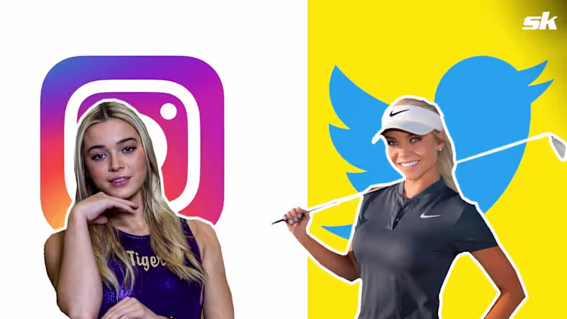 Cover image for Golfer Hailey Ostrom rips into Olivia Dunne and others for exce…