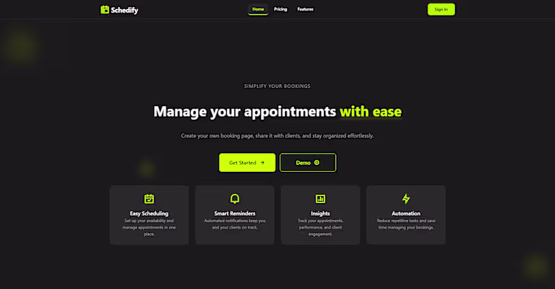 Cover image for Schedify Web Application Development