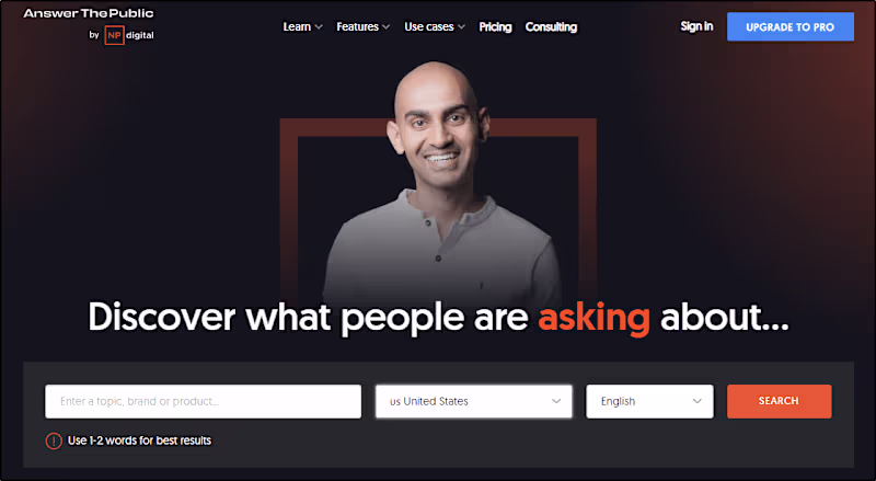 Cover image for How To Use Answer The Public for SEO & Content Marketing