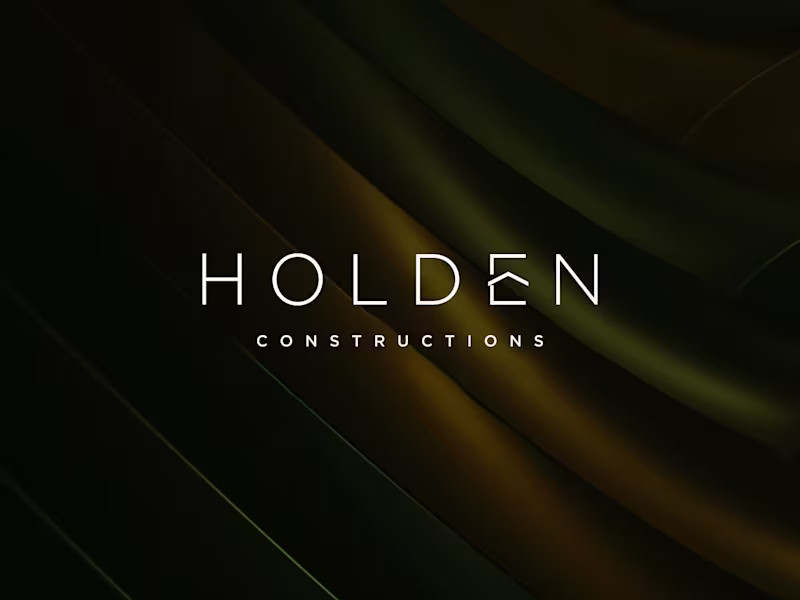 Cover image for Holden Constructions Brand Identity Design