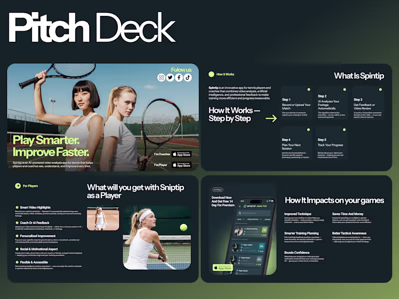 Cover image for Pitch deck for Saas
A modern