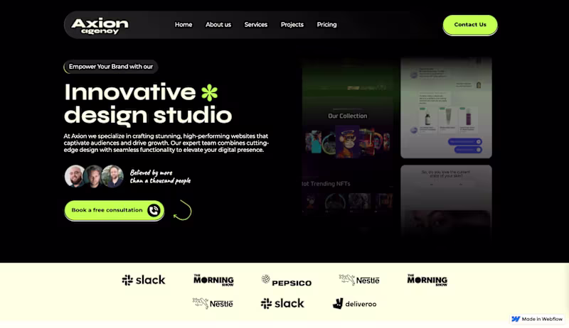 Cover image for Full Webflow Website Development (up to 10 pages)