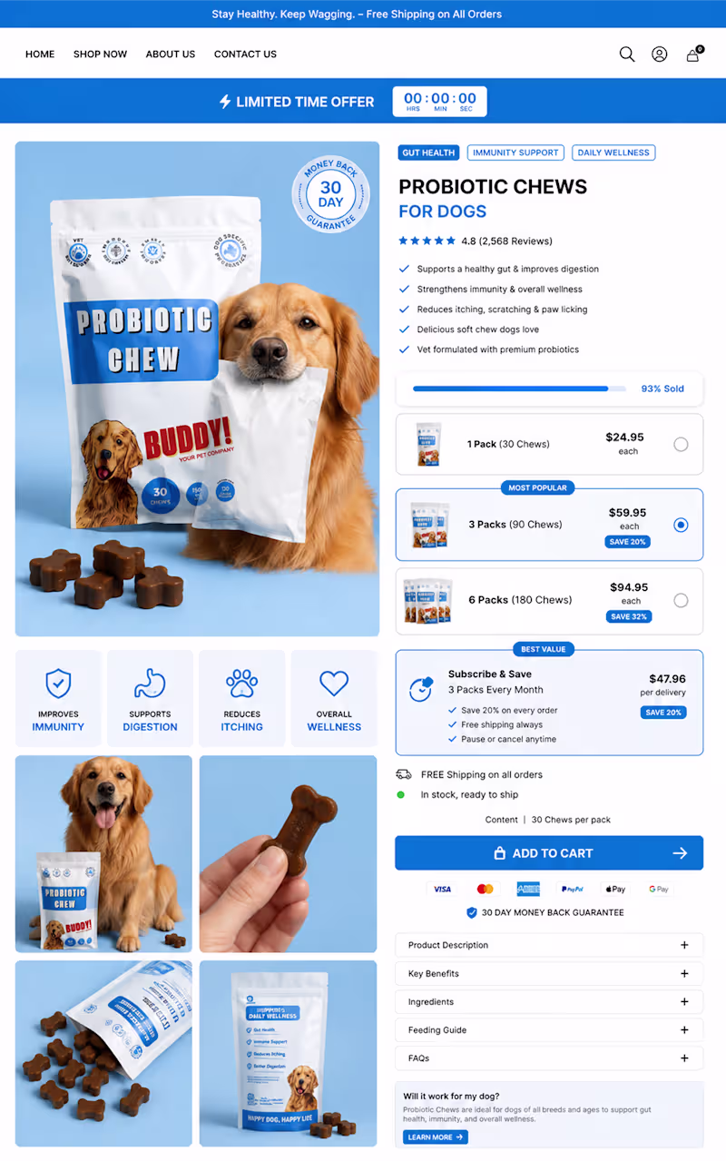 Cover image for Your product page should do