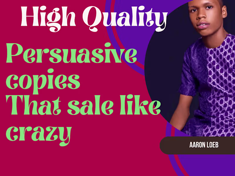 Cover image for Skyrocket your Sales with Persuasive Copywriting Content.