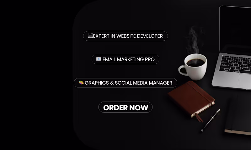 Cover image for Full Digital Presence Build: Web, Email & Graphics