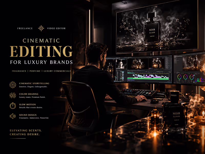 Cover image for Cinematic Video Editing