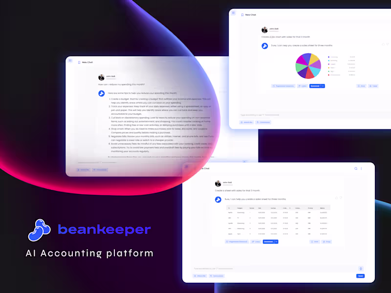 Cover image for AI-driven accounting platform