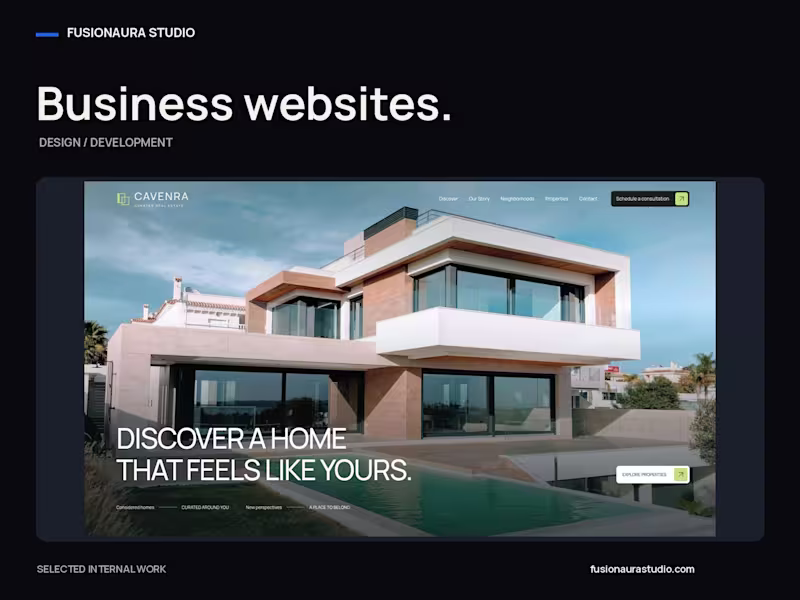 Cover image for Business Website Design & Development