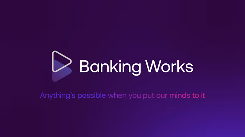 Cover image for Banking Works - Now You Can - Promo