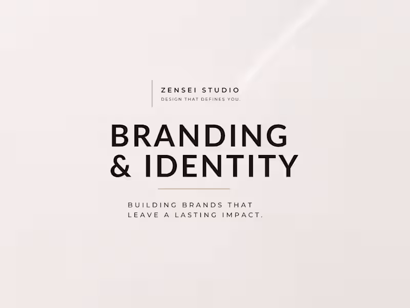 Cover image for Branding and Identity 