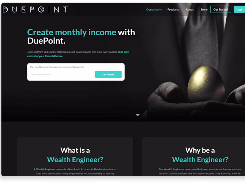 Cover image for DuePoint