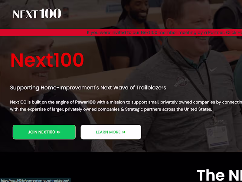 Cover image for Next100