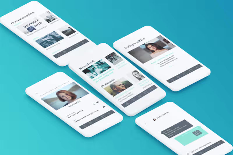 Cover image for Mobile Intranet App for Fliplet