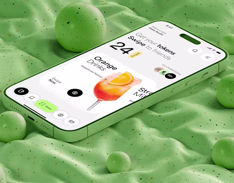 Cover image for Swipe Drinks | Mobile App 