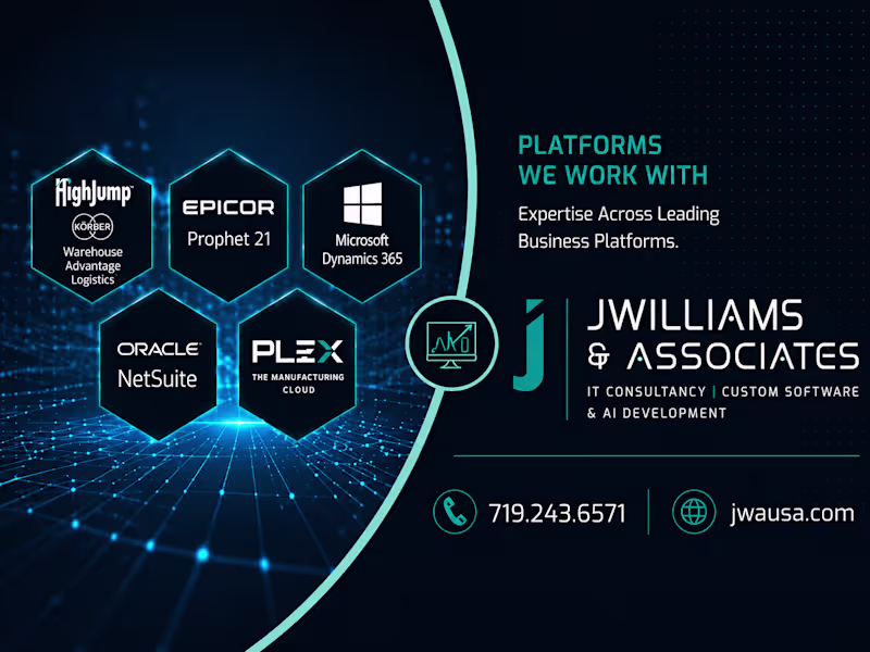 Cover image for ERP, WMS & Enterprise Platform Consulting
