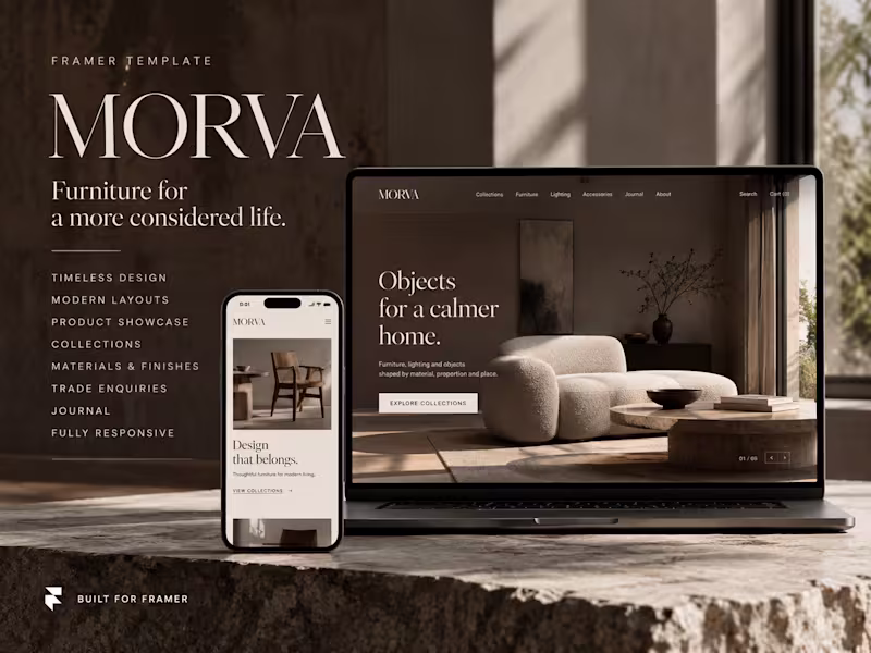 Cover image for Just launched MORVA a premium