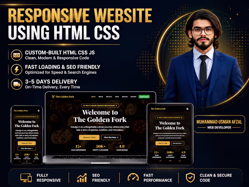 Cover image for Professional Business Website Development