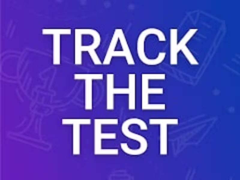 Cover image for Track the test
