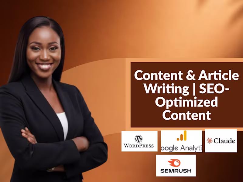 Cover image for Content & Article Writing | SEO-Optimized Content