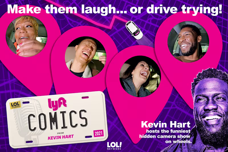 Cover image for Kevin Hart Lyft Comics Brand Design