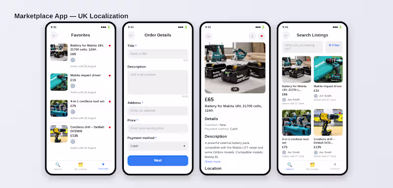 Cover image for Marketplace App