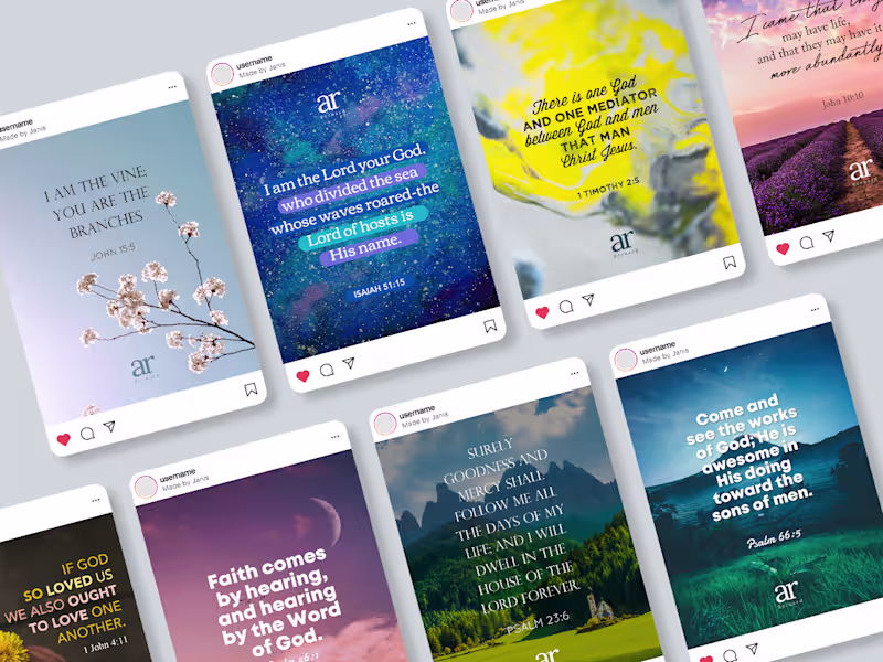 Cover image for AR Bernard - Social media posts