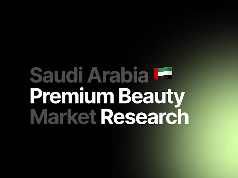 Cover image for Decoding UAE's Premium Beauty Buyers