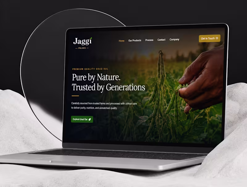 Cover image for Designed a responsive corporate website