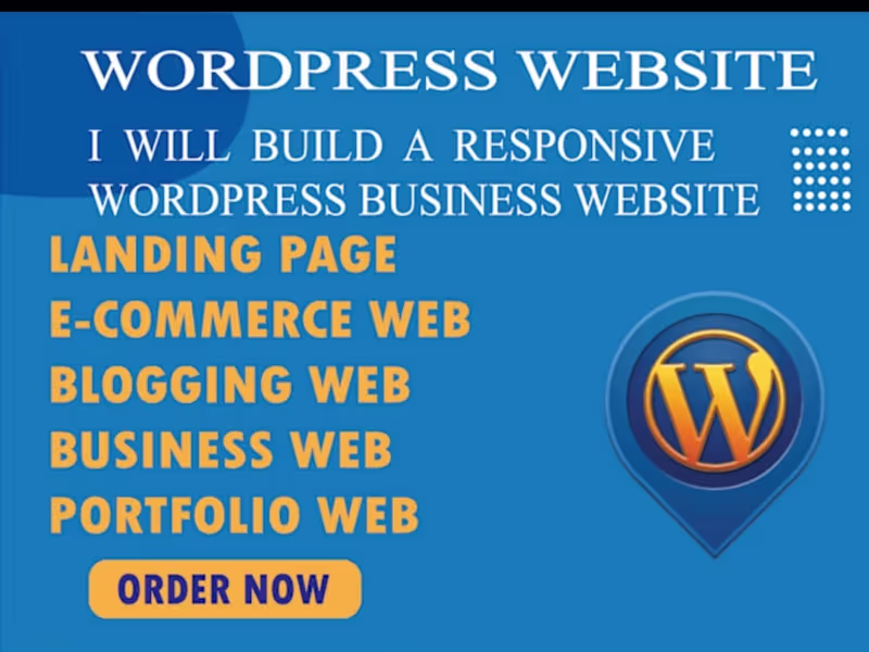 Cover image for A responsive landing page design