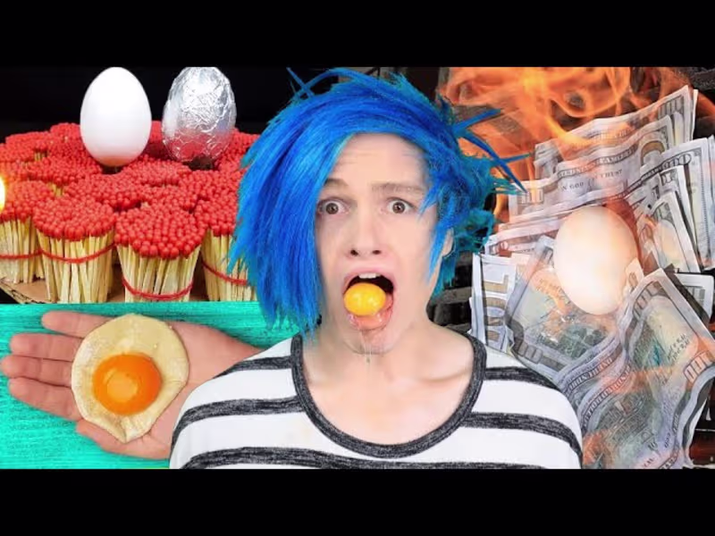 Cover image for TRYING 100 WAYS TO COOK EGGS! DIY EGG RECIPES BY Bon Appétit, G…