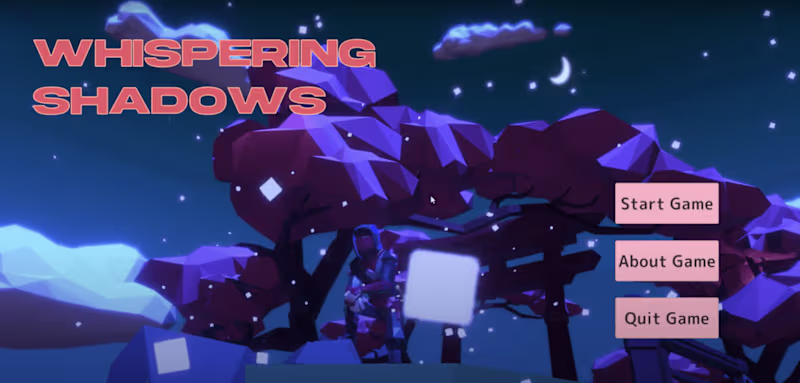 Cover image for Whispering Shadows: Navigate stealthily, eliminate foes, and sur