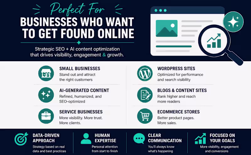 Cover image for Optimize your website content for