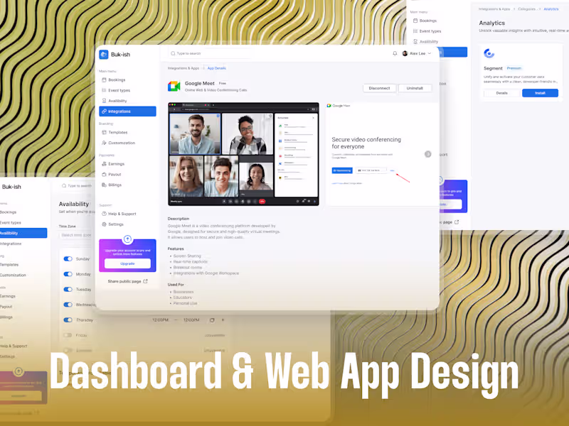 Cover image for Dashboard & Web App Design