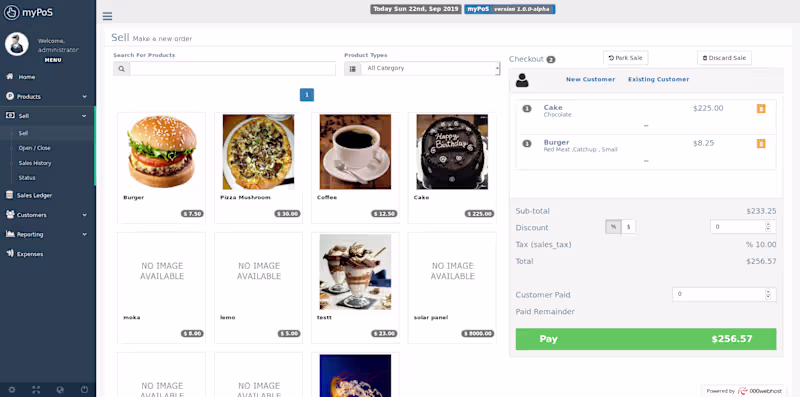 Cover image for MyPos a point of sale app created with PHP ( Laravel ) MySQL...