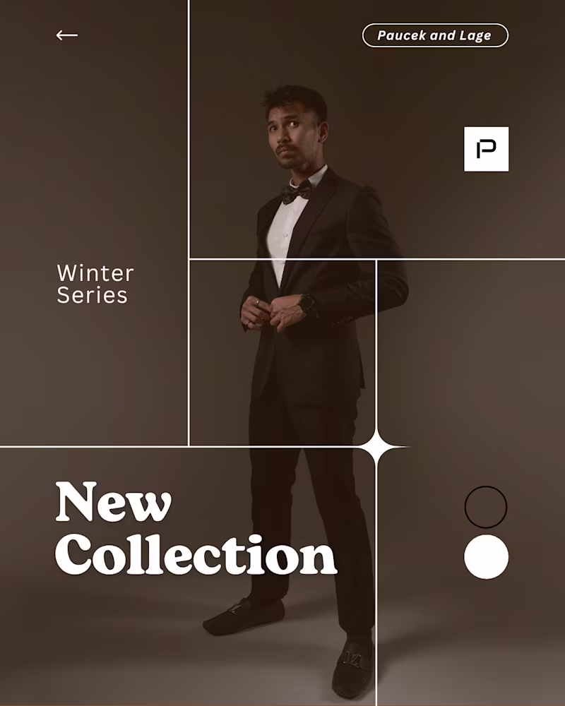 Cover image for Winter Series Poster - Visual Fashion Design