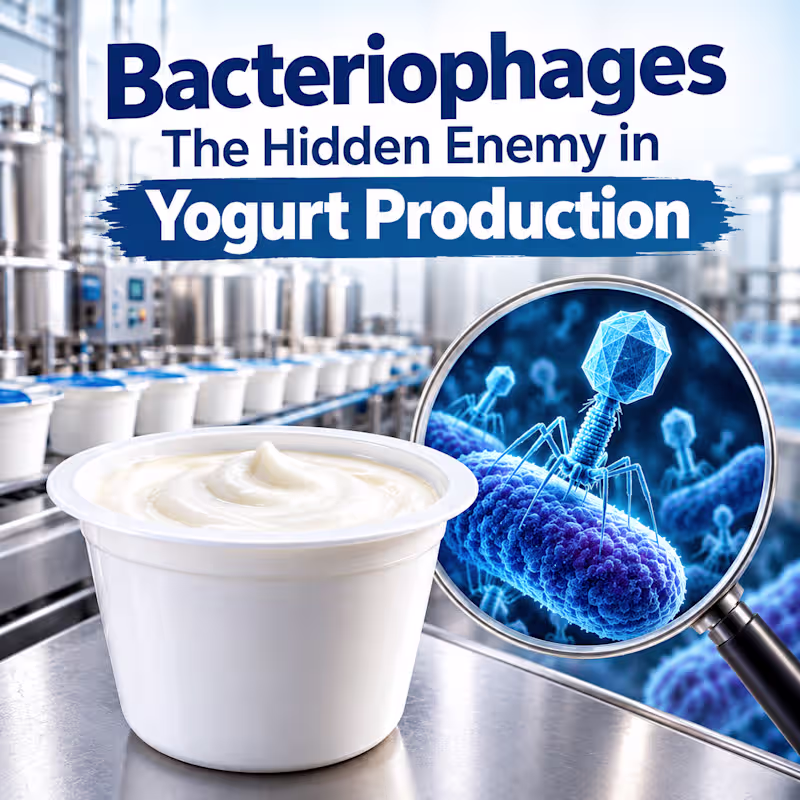 Cover image for Bacteriophages in Yogurt Manufacturing —