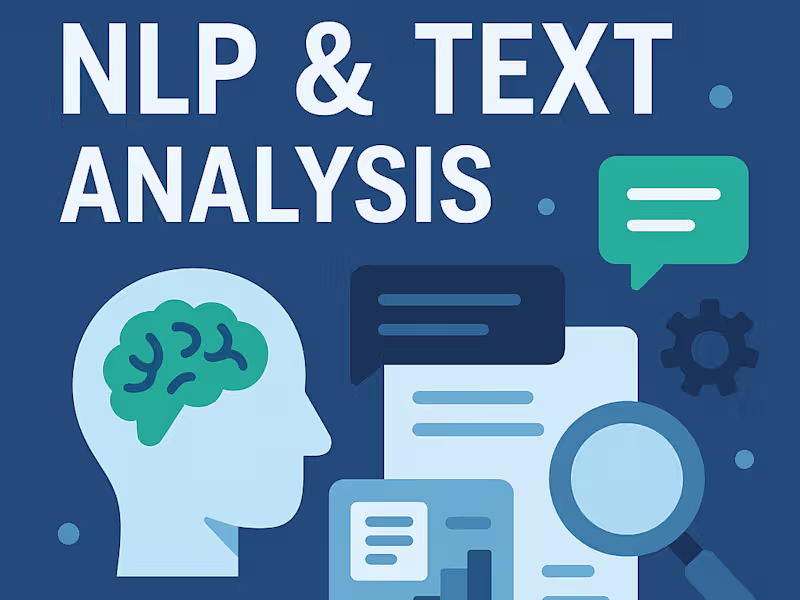 Cover image for NLP & Text Analytics for Insights and Automation